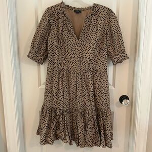 J CREW tiered pullover dress, size M